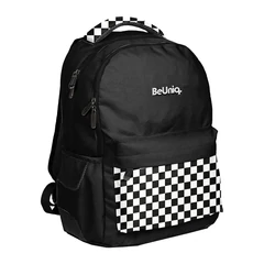 BeUniq hátizsák - 2 rekeszes - Pepita (BU25VS-2705)