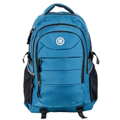 BeUniq iskolatáska, hátizsák - 3 rekeszes - Kék (BUBU-30060)