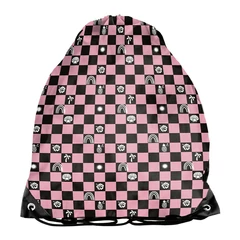 BeUniq kockás tornazsák - Pink (BU26SU-712)