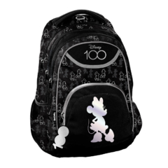 BeUniq Minnie Mouse hátizsák, iskolatáska - 3 rekeszes - Disney 100