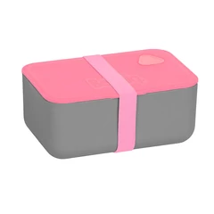 BeUniq műanyag uzsonnás doboz - Pink (BUPG-3033)