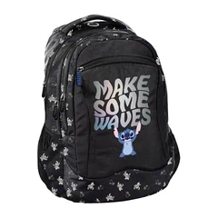BeUniq Stitch iskolatáska, hátizsák - 3 rekeszes - Make Some Waves (DS25SS-2808)