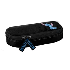 BeUniq Stitch ovális tolltartó - Fekete (DS25HH-013)