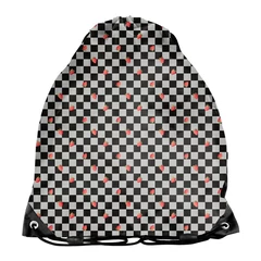 BeUniq tornazsák - Strawberry Check (BU24TR-712)