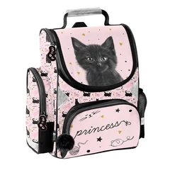 Cicás ergonomikus iskolatáska - Black Cat (PP26BC-525)