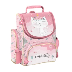 Cicás ergonomikus iskolatáska - Cute Kitty (PP26CK-525)
