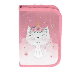 Cicás felszerelt kihajtható tolltartó - Cute Kitty (PP26CK-P001)