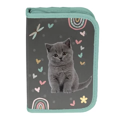 Cicás felszerelt kihajtható tolltartó - Lovely Cat (PP26CS-P001)
