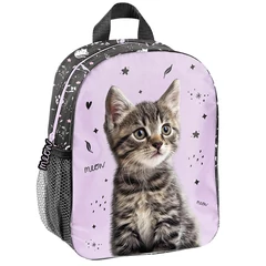 Cicás hátizsák ovisoknak - fekete, lila (PP25CE-503)