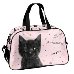 Cicás kézitáska, sporttáska - Black Cat (PP26BC-074)