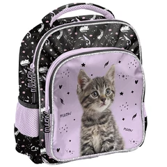 Cicás ovis hátizsák - fekete, lila (PP25CE-337)