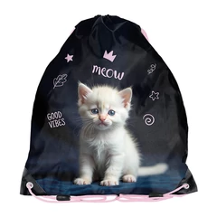 Cicás tornazsák - White Kitty (PP26CD-712)