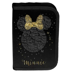 Disney - Minnie felszerelt kihajtható tolltartó - arany-fekete (DM24CC-P001)