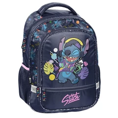 Disney - Stitch ergonomikus iskolatáska, hátizsák - 2 rekeszes (DS24BB-260)