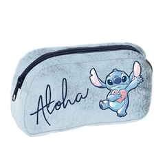 Disney - Stitch szőrmés egyterű tolltartó - Blue Aloha (DS26UU-045)