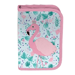 Flamingós kihajtható tolltartó - Flamingo (PP26FL-P001BW)