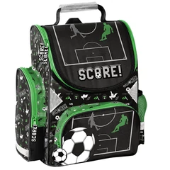 Focis ergonomikus iskolatáska - zöld, fekete (PP25FA-525)