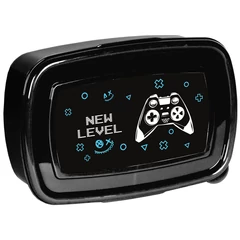 Game műanyag uzsonnás doboz - New Level (PP25GS-3022)
