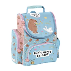 Kapibarás ergonomikus iskolatáska - Love you (PP26KI-525)