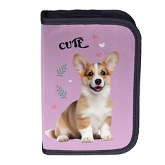 Kutyás kihajtható tolltartó - Cute Corgi (PP26CG-P001BW)
