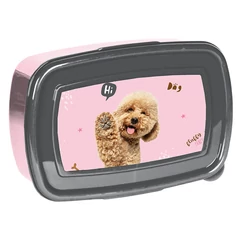 Kutyás műanyag uzsonnás doboz - Hi (PP24PU-3022)