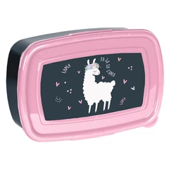 Láma műanyag uzsonnás doboz - Sweet (PP23LA-3022)