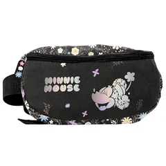 Minnie Mouse övtáska - Black, Flower (DM25RR-510)