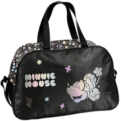 Minnie Mouse sporttáska - Balck, Flower (DM25RR-074)