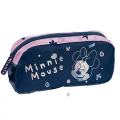 Minnie Mouse szögletes tolltartó - kék,pink (DM25EE-004)
