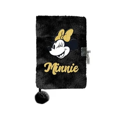 Minnie Mouse szőrmés kulcsos napló - A/5 - Minnie (DD24ZL-3676)
