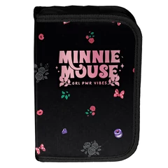 Minnie Mouse kihajtható tolltartó - Fekete, Masnis (DM25XX-P001BW)
