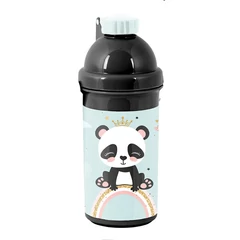 Panda műanyag kulacs - Szivárvány (PP24PN-3021)