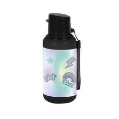 Pasztell műanyag kulacs - Hey (PP26BV-3030)