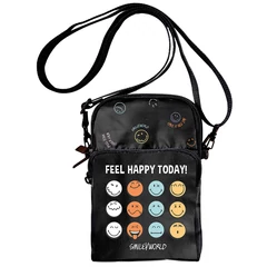 Smiley nyakba akasztható mobiltartó - Feel Happy Today (SM25LR-210)