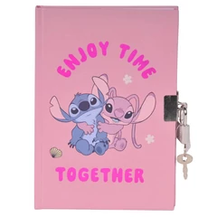 Stitch kulcsos napló A5/96 lap (DS25AA-3556)
