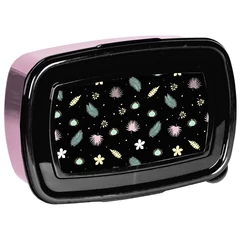 Stitch műanyag uzsonnás doboz - Black. Pink (PP25GG-3022)