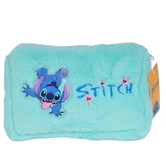 Stitch szőrmés szögletes tolltartó - Mint hawaii (DS25DD-045)