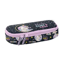 Unikornis ovális tolltartó - Dream Come True (PP24UR-013)