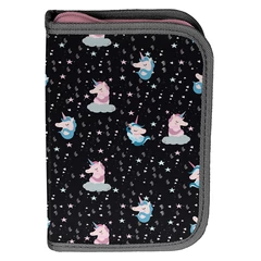 Unikornis felszerelt tolltartó - Stars