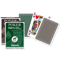 Piatnik - 100% Plasztik Póker kártya