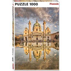 Piatnik 1000 db-os puzzle - Bécs, Károly-templom (553448)