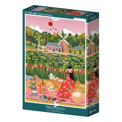 Pieces &amp; Peace 1000 db-os puzzle - At the Lake (0207)