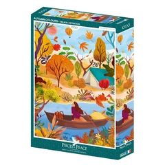 Pieces &amp; Peace 1000 db-os puzzle - Autumn Colours (0138)