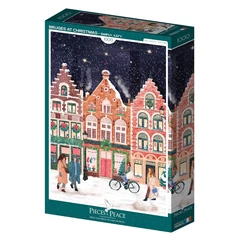 Pieces &amp; Peace 1000 db-os puzzle - Bruges at Christmas (0117)