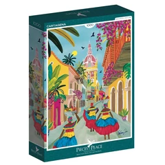 Pieces &amp; Peace 1000 db-os puzzle - Cartagena (0007)