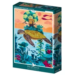 Pieces &amp; Peace 1000 db-os puzzle - Dream Destination (0078)