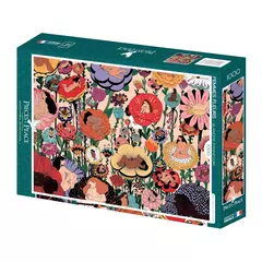 Pieces & Peace 1000 db-os puzzle - Femmes Fleurs (0152)