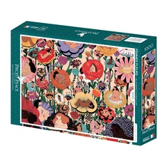 Pieces &amp; Peace 1000 db-os puzzle - Femmes Fleurs (0152)