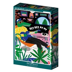 Pieces &amp; Peace 1000 db-os puzzle - Hey Hey My My (0097)