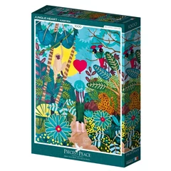 Pieces &amp; Peace 1000 db-os puzzle - Jungle Heart (0079)